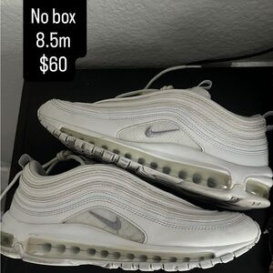 Nike Air Max 97 White and Gray Sneakers